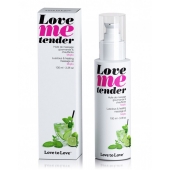 Съедобное согревающее массажное масло Love Me Tender Mojito с ароматом мохито - 100 мл. - Love to Love - купить с доставкой в Батайске