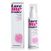 Съедобное согревающее массажное масло Love Me Tender Cotton Candy с ароматом сладкой ваты - 100 мл. - Love to Love - купить с доставкой в Батайске