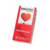 Презервативы Masculan Sensitive plus - 10 шт. - Masculan - купить с доставкой в Батайске
