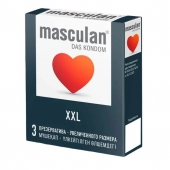 Презервативы увеличенного размера Masculan XXL - 3 шт. - Masculan - купить с доставкой в Батайске