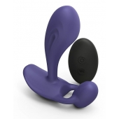 Темно-синий вибромассажер Witty P G Vibrator with Remote Control - Love to Love - в Батайске купить с доставкой