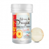 Интимный гель Esferas do Dragao Hot Ball с охлаждающе-разогревающим эффектом (2 шарика по 3 гр.) - HotFlowers - купить с доставкой в Батайске