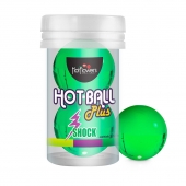 Лубрикант на силиконовой основе Hot Ball Plus с покалывающим эффектом (2 шарика по 3 гр.) - HotFlowers - купить с доставкой в Батайске