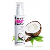 Съедобное согревающее массажное масло Love Me Tender Cocos с ароматом кокоса - 100 мл. - Love to Love - купить с доставкой в Батайске