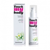 Силиконовый лубрикант 2-в-1 Touch My Body с ароматом моной - 100 мл. - Love to Love - купить с доставкой в Батайске