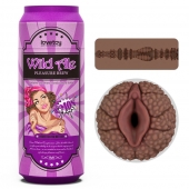 Коричневый мастурбатор-вагина Pleasure Brew Masturbator-Wild Ale в банке - Lovetoy - в Батайске купить с доставкой