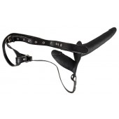 Женский страпон с вагинальной пробкой - 15 см. - Orion - купить с доставкой в Батайске