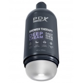 Мастурбатор в бутылке Shower Therapy Deep Cream - Pipedream - в Батайске купить с доставкой