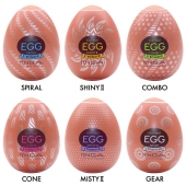 Набор из 6 мастурбаторов-яиц Tenga Egg Variety Pack V - Tenga - в Батайске купить с доставкой