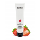 Лубрикант на водной основе Nuei Inlube с алоэ вера и ароматом клубники - 100 мл. - Nuei cosmetics - купить с доставкой в Батайске