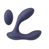 Синий массажер простаты с двумя моторами P-Bliss - Lola Games - в Батайске купить с доставкой