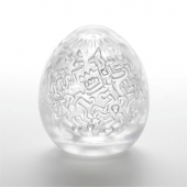 Мастурбатор-яйцо Keith Haring EGG PARTY - Tenga - в Батайске купить с доставкой