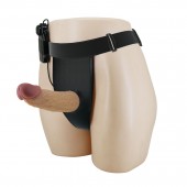 Полый вибрострапон на регулируемых трусиках Draven - 17,5 см. - Baile - купить с доставкой в Батайске