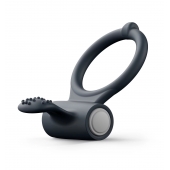 Черное эрекционное кольцо Power Clit - Dorcel - в Батайске купить с доставкой