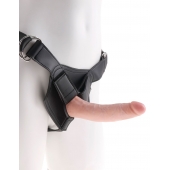 Страпон на виниловых трусиках Strap-on Harness Cock - 17,8 см. - Pipedream - купить с доставкой в Батайске
