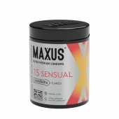 Анатомические презервативы MAXUS Sensual - 15 шт. - Maxus - купить с доставкой в Батайске
