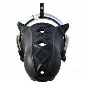 Черный замок верности Extreme Silicone Cock Blocker - Pipedream - купить с доставкой в Батайске