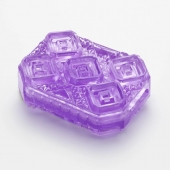 Фиолетовый мастурбатор-стимулятор Tenga Uni Amethyst - Tenga - в Батайске купить с доставкой