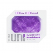 Фиолетовый мастурбатор-стимулятор Tenga Uni Amethyst - Tenga - в Батайске купить с доставкой