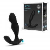 Черный утяжеленный анальный стимулятор Rocker Plug - 12 см. - b-Vibe - в Батайске купить с доставкой