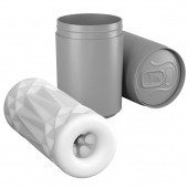 Белый компактный мастурбатор Fine Lady в упаковке-банке - Baile - в Батайске купить с доставкой