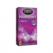 Презервативы с рёбрышками Domino Harmony - 6 шт. - Domino - купить с доставкой в Батайске
