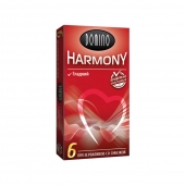 Гладкие презервативы Domino Harmony - 6 шт. - Domino - купить с доставкой в Батайске