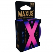 Презервативы Maxus XXL увеличенного размера - 3 шт. - Maxus - купить с доставкой в Батайске