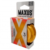Презервативы анатомической формы Maxus Sensual - 3 шт. - Maxus - купить с доставкой в Батайске