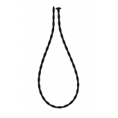 Черный уретральный массажер Glide Extra Small - 30 см. - Lola Games - купить с доставкой в Батайске