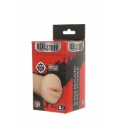 Нежный мастурбатор-ротик REALSTUFF 5INCH MASTURBATOR BJ - Dream Toys - в Батайске купить с доставкой