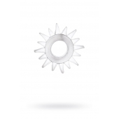 Прозрачное гелевое эрекционное кольцо-солнце - Toyfa Basic - в Батайске купить с доставкой