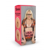 Двусторонний мастурбатор Lola Taylor - 22 см. - ФлешНаш - в Батайске купить с доставкой