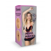 Двусторонний мастурбатор Misha Maver - 22 см. - ФлешНаш - в Батайске купить с доставкой