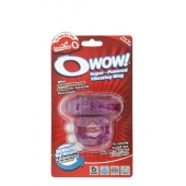 Фиолетовое эрекционное виброкольцо OWOW PURPLE - Screaming O - в Батайске купить с доставкой