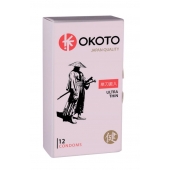 Тонкие презервативы OKOTO Ultra Thin - 12 шт. - Sitabella - купить с доставкой в Батайске