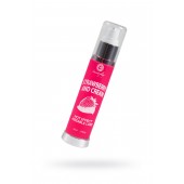 Массажное масло 2-в-1 с разогревающим эффектом и вкусом клубники со сливками - 50 мл. - Secret Play - купить с доставкой в Батайске