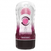 Прозрачный текстурированный мастурбатор Vacuum Cup Masturbator Black Hole - Baile - в Батайске купить с доставкой