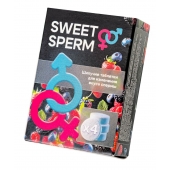 Шипучие таблетки для мужчин Sweet Sperm для изменения вкуса спермы (4 шт. по 0,5 гр.) - Капиталпродукт - купить с доставкой в Батайске