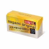 Презервативы увеличенного размера Sagami Original 0.02 XL-size - 12 шт. - Sagami - купить с доставкой в Батайске