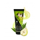 Массажный крем для тела с ароматом груши и зелёного чая Pear   Exotic Green Tea - 200 мл. - Shunga - купить с доставкой в Батайске