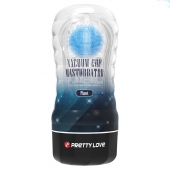 Прозрачный текстурированный мастурбатор Vacuum Cup Masturbator Planet - Baile - в Батайске купить с доставкой