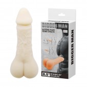 Мастурбатор-насадка Bigger Man - 21,5 см. - Baile - в Батайске купить с доставкой
