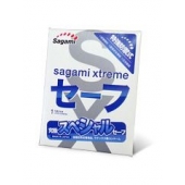 Презерватив Sagami Xtreme Ultrasafe с двойным количеством смазки - 1 шт. - Sagami - купить с доставкой в Батайске