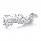 Прозрачная насадка для увеличения члена 2 Inch Clear Extender Sleeve - XR Brands - в Батайске купить с доставкой
