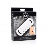 Комплект из 6 прозрачных эрекционных колец Ring Master Custom Ball Stretcher Kit - XR Brands - в Батайске купить с доставкой