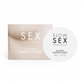 Массажная свеча для всего тела Slow Sex - 50 гр. - Bijoux Indiscrets - купить с доставкой в Батайске