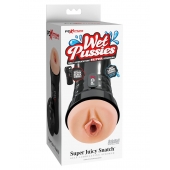 Мастурбатор-вагина в колбе Super Juicy Snatch - Pipedream - в Батайске купить с доставкой