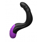 Черно-фиолетовый вибромассажёр простаты Hyper-Pulse P-Spot Massager - Pipedream - в Батайске купить с доставкой