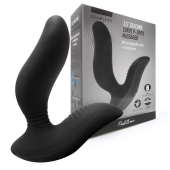 Черный вибромассажер простаты 3,5’’ Curve P-spot Massager - 12 см. - Erokay - в Батайске купить с доставкой
